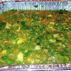 A picture of Chile Verde Avocado Salsa.