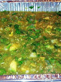 A picture of Chile Verde Avocado Salsa.