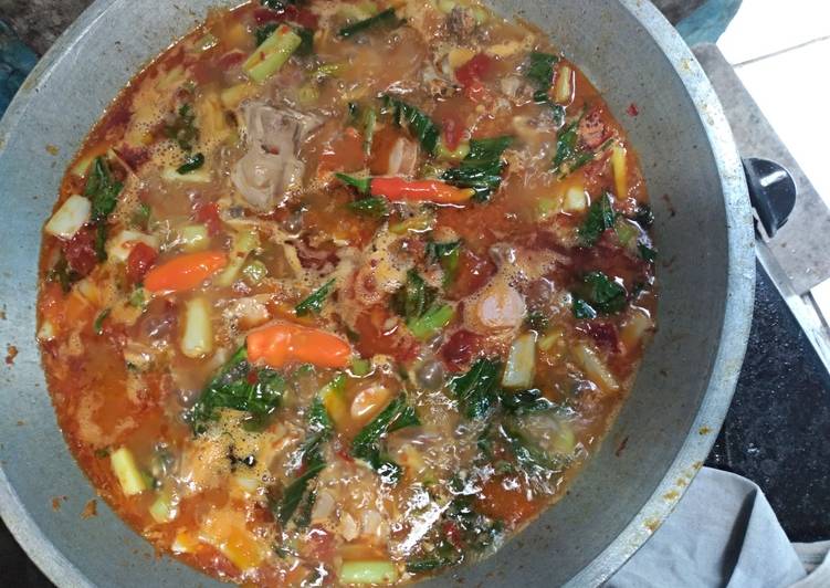 Resep Seblak tulang jeletot Anti Gagal