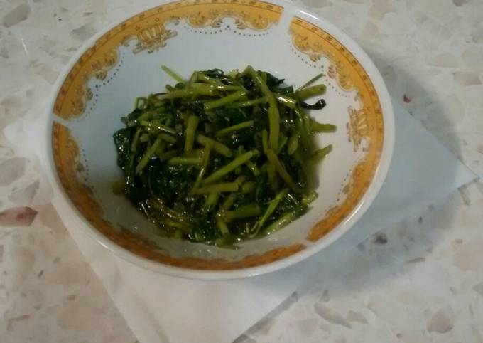 Tutorial Memasak Resep Tumis kangkung