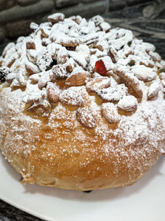 Una foto de Pan dulce Navideño tipo "Genovés"