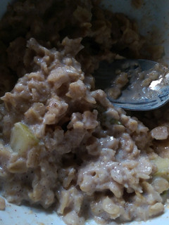 A picture of Apple cinnamon porridge!.