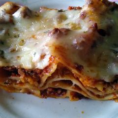 A picture of Lasagna.