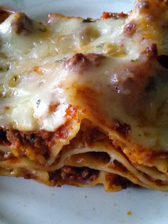 A picture of Lasagna.