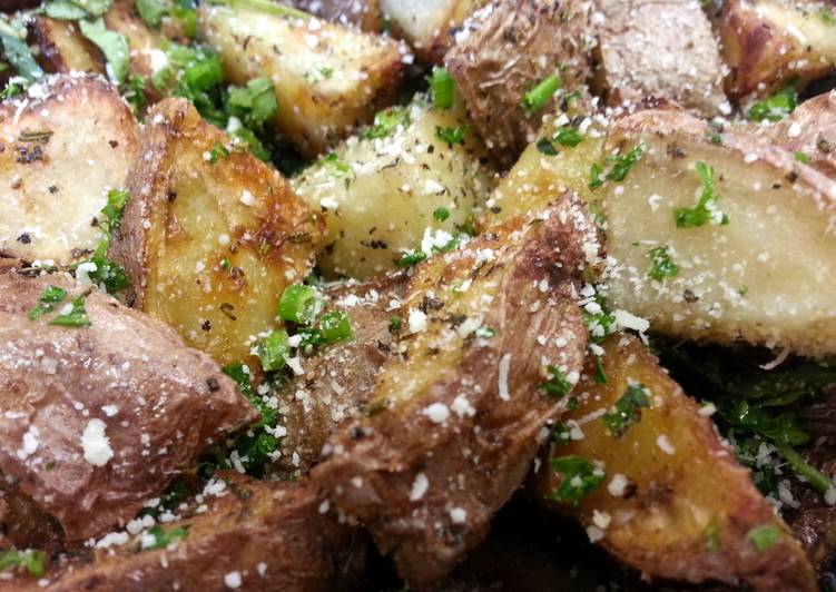 How to Prepare Parm &amp; Herb Roast Potatoes in 23 Minutes for Beginners