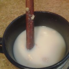 A picture of Atole de Avena (Mexican hot oatmeal drink).