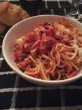 Culatello and Dried Tomatoes Bucatini