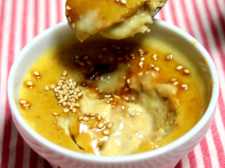 Recipe Rich & Creamy Dual-Layer Baked Sweet Potato Pudding the Perfect So Delicious
