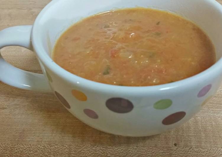 Tomato Bisque adapted from Rumford Complete Cookbook - 1934