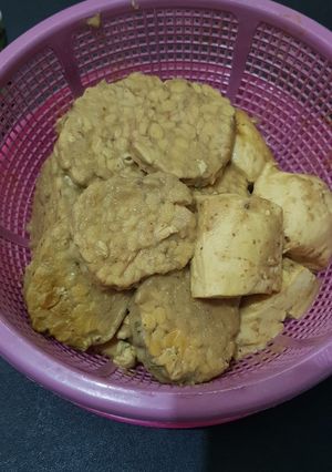 Foto resep Tahu Tempe Bumbu Kuning
