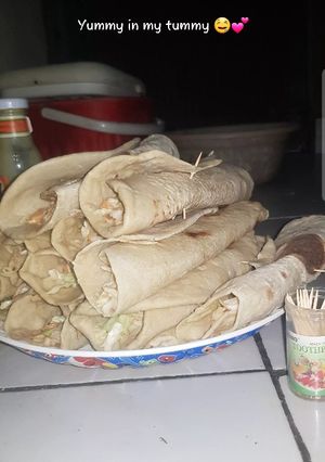 A picture of Shawarma💕.