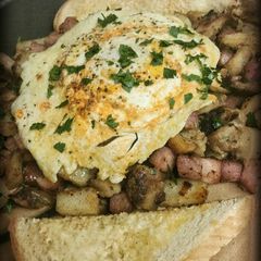 A picture of Cajun Ham Hash.