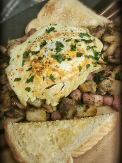 A picture of Cajun Ham Hash.