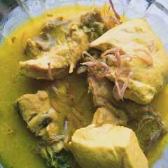 รูปของ Opor ayam tahu bumbu kuning