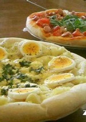 A picture of Tomato, Potato and Eggs.