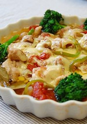 A picture of Provence-Style Chicken (Microwave for 10 minutes).
