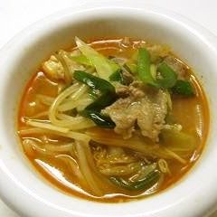 A picture of Easy, Spicy, and Tasty Korean-Style Kimchi Soup.