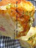 Chunky Bacon and Onion Cheese Bread