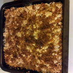A picture of Korri's Canadian Apple Crumble.