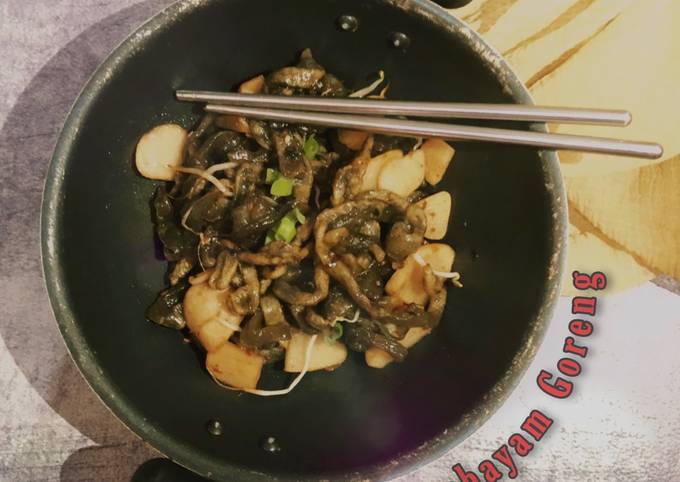 Cara membuat Cirambayam (Cirambay Bayam) Goreng non spicy Cara membuat Cirambayam (Cirambay Bayam) Goreng non spicy