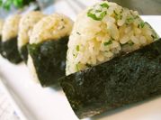 A picture of wasabi rice