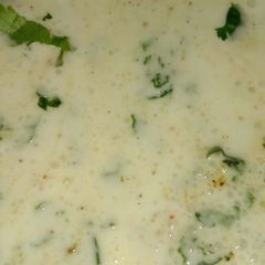 A picture of Masala Curd.