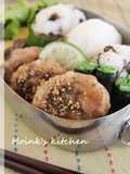 For Your Lunchbox Sesame Shichimi Pork Patties