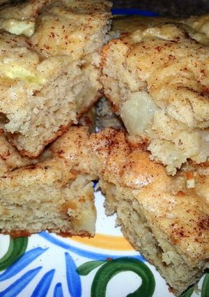 A picture of Apple Caramel Squares.