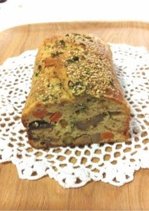 A picture of Japanese-style Miso Cake Salé with Pancake Mix.