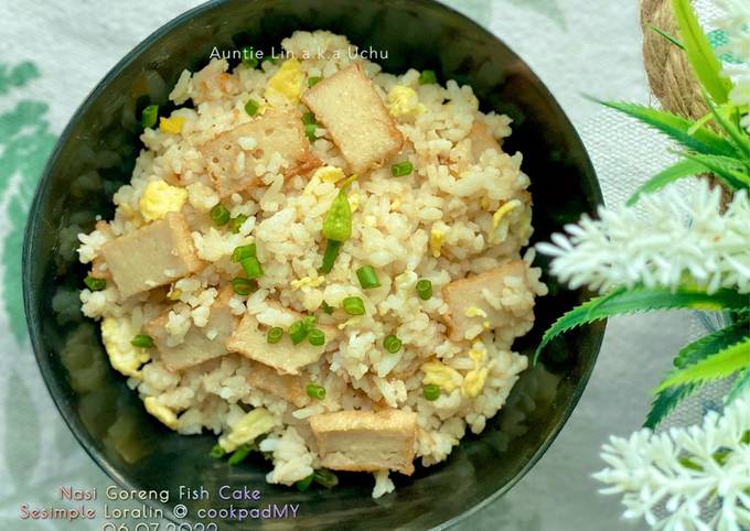 Resipi Nasi Goreng Fish Cake Sesimple Oleh Sesimple Loralin Cookpad