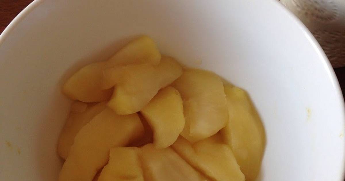 Apple compote in the microwave recipes easy & tasty ideas for home