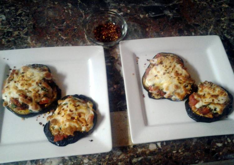 Recipe of Perfect eggplant pizza&#39;s