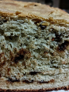 Una foto de PAN🍞DE GUINEO🍌 Manzanita🍎con Chips de Chocolate🍫...!