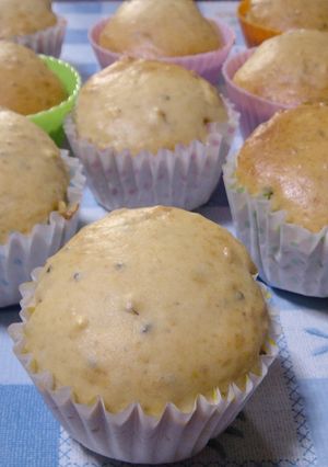 A picture of Quick, Easy and Beautiful Sake Lees Muffins.