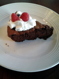 A picture of Flourless Chocolate Cake.