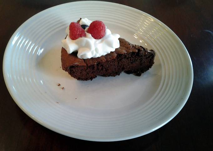 Recipe of Speedy Flourless Chocolate Cake