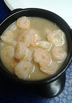 A picture of Lemon pepper garlic shrimp.