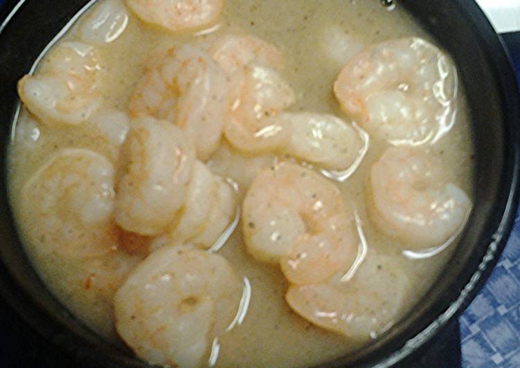 Recipe of Perfect Lemon pepper garlic shrimp