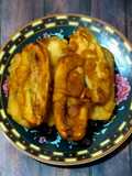 Pisang goreng mocaccino