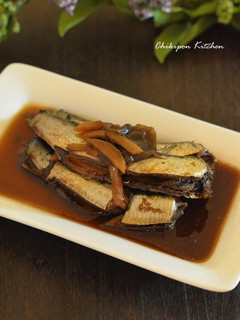 A picture of Soft to the Bone Using a Pressure Cooker--Sardines with Umeboshi.