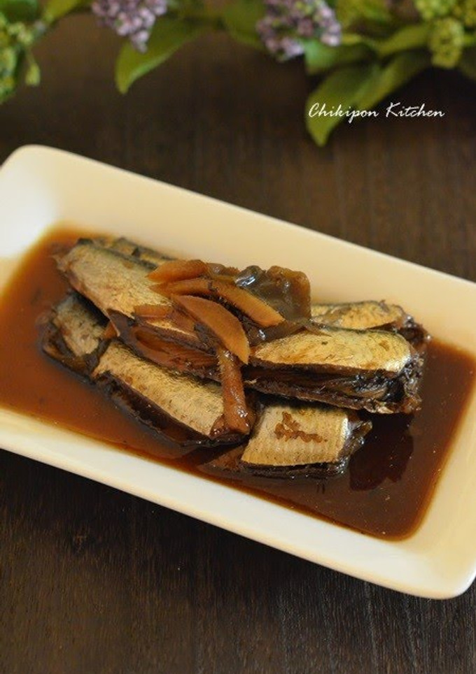 A picture of Soft to the Bone Using a Pressure Cooker--Sardines with Umeboshi.