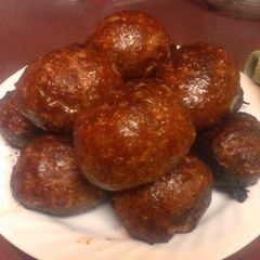 A picture of Smoked scotch eggs.