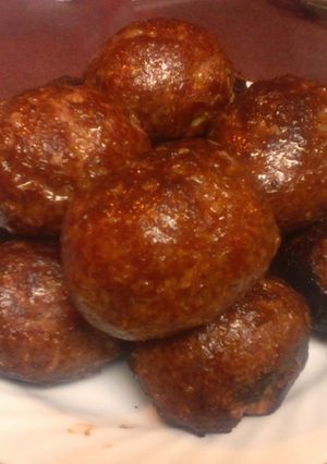 A picture of Smoked scotch eggs.