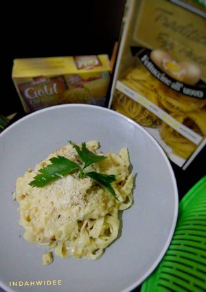 Foto resep Fettuccini With Mornay Sauce