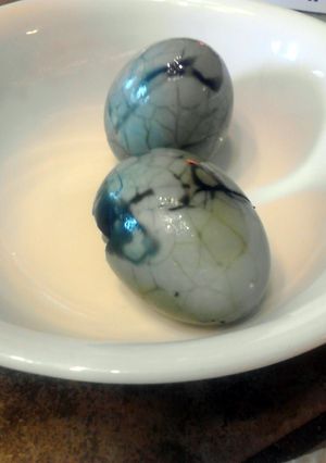 A picture of Rotten Eggs * Halloween * With Bloody Eggs Variation.