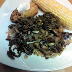 A picture of Green Chile Steak Dunigan.