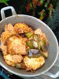 Bali telur tahu terong