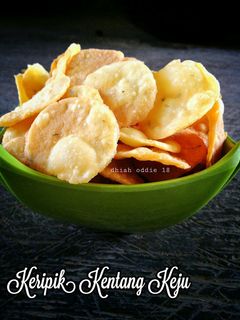 Foto resep Keripik kentang keju