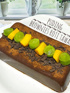 Foto resep Puding Brownies Roti Tawar