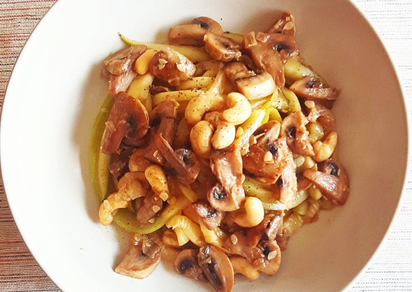 Espaguetis de calabacín